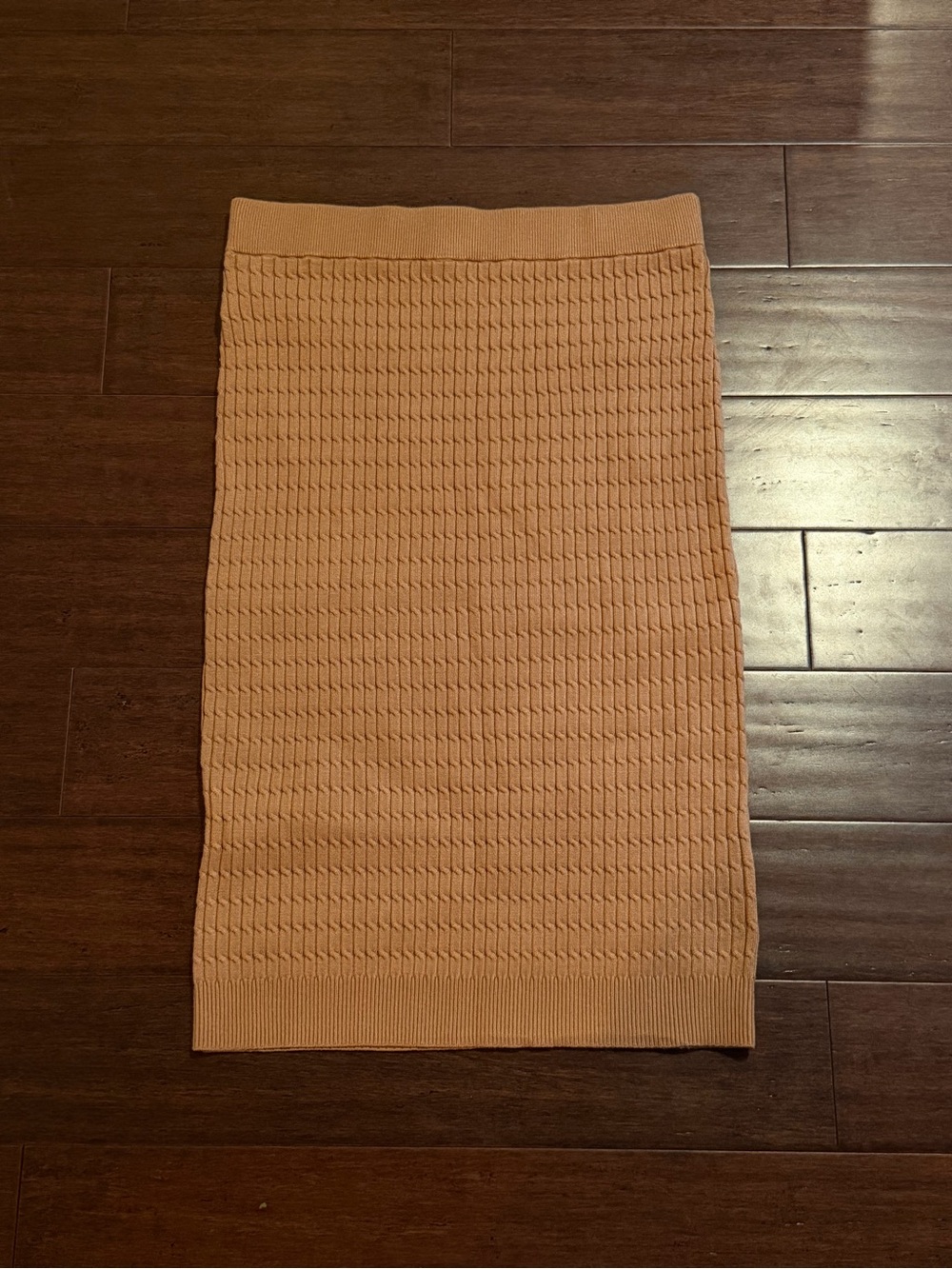 Anne Klein Brown Knit Pencil Skirt